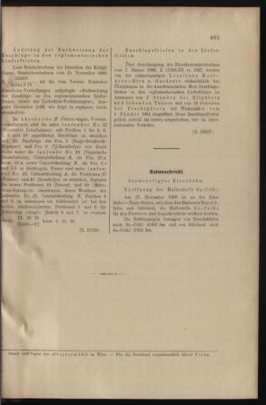 Verordnungs- und Anzeige-Blatt der k.k. General-Direction der österr. Staatsbahnen 19001222 Seite: 9