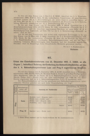 Verordnungs- und Anzeige-Blatt der k.k. General-Direction der österr. Staatsbahnen 19001229 Seite: 2