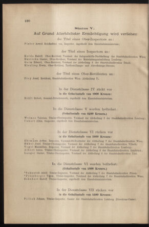 Verordnungs- und Anzeige-Blatt der k.k. General-Direction der österr. Staatsbahnen 19001231 Seite: 12