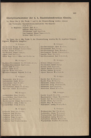 Verordnungs- und Anzeige-Blatt der k.k. General-Direction der österr. Staatsbahnen 19001231 Seite: 31