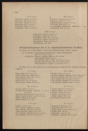 Verordnungs- und Anzeige-Blatt der k.k. General-Direction der österr. Staatsbahnen 19001231 Seite: 32