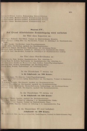 Verordnungs- und Anzeige-Blatt der k.k. General-Direction der österr. Staatsbahnen 19001231 Seite: 7