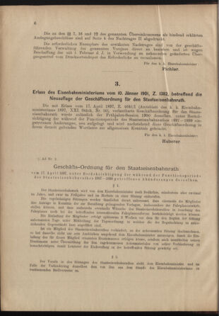 Verordnungs- und Anzeige-Blatt der k.k. General-Direction der österr. Staatsbahnen 19010112 Seite: 4