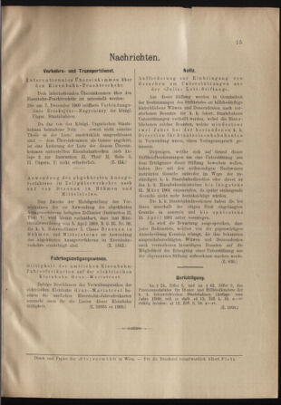 Verordnungs- und Anzeige-Blatt der k.k. General-Direction der österr. Staatsbahnen 19010116 Seite: 3