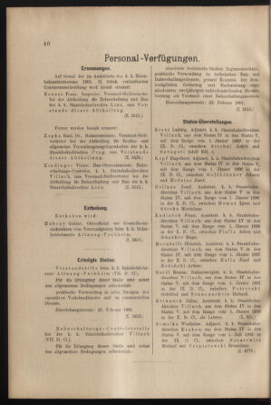 Verordnungs- und Anzeige-Blatt der k.k. General-Direction der österr. Staatsbahnen 19010216 Seite: 2