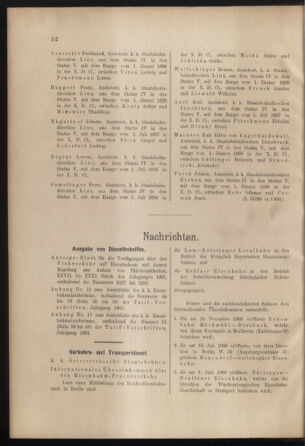 Verordnungs- und Anzeige-Blatt der k.k. General-Direction der österr. Staatsbahnen 19010302 Seite: 2