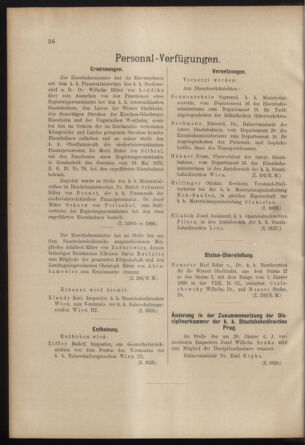 Verordnungs- und Anzeige-Blatt der k.k. General-Direction der österr. Staatsbahnen 19010309 Seite: 2