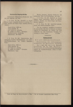 Verordnungs- und Anzeige-Blatt der k.k. General-Direction der österr. Staatsbahnen 19010309 Seite: 5