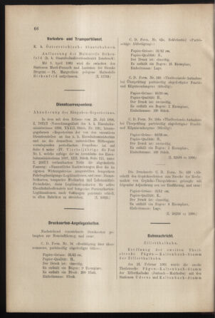 Verordnungs- und Anzeige-Blatt der k.k. General-Direction der österr. Staatsbahnen 19010316 Seite: 6