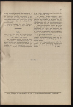 Verordnungs- und Anzeige-Blatt der k.k. General-Direction der österr. Staatsbahnen 19010316 Seite: 7