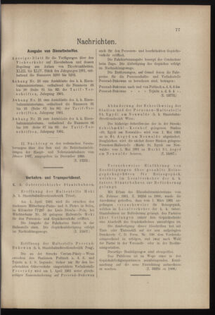 Verordnungs- und Anzeige-Blatt der k.k. General-Direction der österr. Staatsbahnen 19010330 Seite: 5