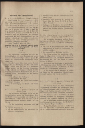 Verordnungs- und Anzeige-Blatt der k.k. General-Direction der österr. Staatsbahnen 19010504 Seite: 7