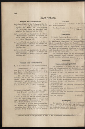 Verordnungs- und Anzeige-Blatt der k.k. General-Direction der österr. Staatsbahnen 19010518 Seite: 12