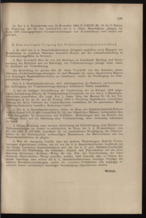 Verordnungs- und Anzeige-Blatt der k.k. General-Direction der österr. Staatsbahnen 19010518 Seite: 7