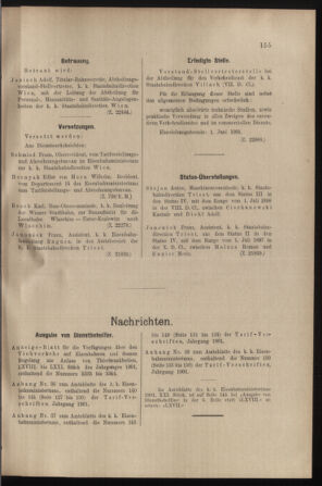 Verordnungs- und Anzeige-Blatt der k.k. General-Direction der österr. Staatsbahnen 19010525 Seite: 11