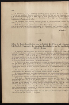 Verordnungs- und Anzeige-Blatt der k.k. General-Direction der österr. Staatsbahnen 19010525 Seite: 2