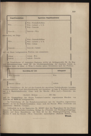 Verordnungs- und Anzeige-Blatt der k.k. General-Direction der österr. Staatsbahnen 19010525 Seite: 5