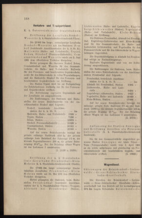 Verordnungs- und Anzeige-Blatt der k.k. General-Direction der österr. Staatsbahnen 19010608 Seite: 2