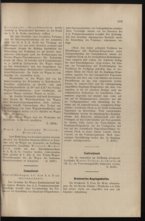 Verordnungs- und Anzeige-Blatt der k.k. General-Direction der österr. Staatsbahnen 19010608 Seite: 3