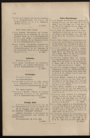 Verordnungs- und Anzeige-Blatt der k.k. General-Direction der österr. Staatsbahnen 19010615 Seite: 2