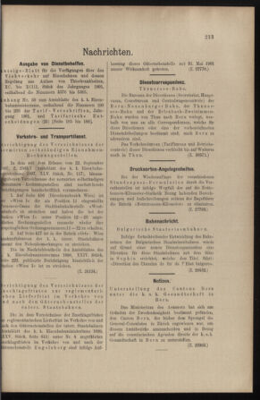 Verordnungs- und Anzeige-Blatt der k.k. General-Direction der österr. Staatsbahnen 19010706 Seite: 3