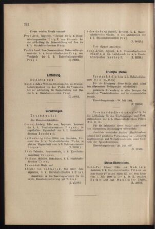 Verordnungs- und Anzeige-Blatt der k.k. General-Direction der österr. Staatsbahnen 19010713 Seite: 8