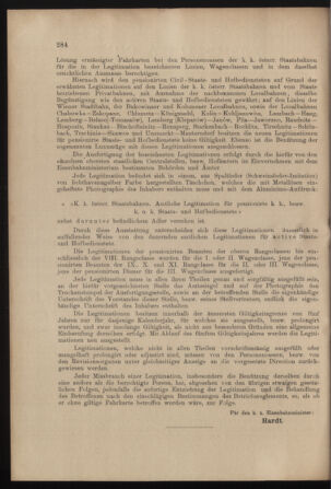 Verordnungs- und Anzeige-Blatt der k.k. General-Direction der österr. Staatsbahnen 19010727 Seite: 2