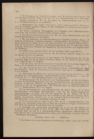 Verordnungs- und Anzeige-Blatt der k.k. General-Direction der österr. Staatsbahnen 19010803 Seite: 2