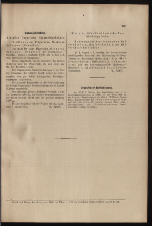 Verordnungs- und Anzeige-Blatt der k.k. General-Direction der österr. Staatsbahnen 19010803 Seite: 9