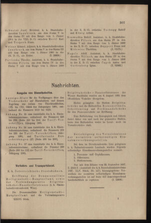 Verordnungs- und Anzeige-Blatt der k.k. General-Direction der österr. Staatsbahnen 19010809 Seite: 5