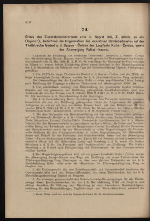 Verordnungs- und Anzeige-Blatt der k.k. General-Direction der österr. Staatsbahnen 19010814 Seite: 2