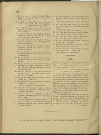 Verordnungs- und Anzeige-Blatt der k.k. General-Direction der österr. Staatsbahnen 19010817 Seite: 8