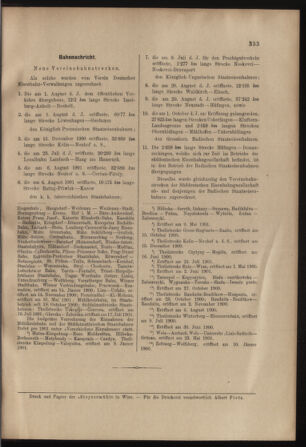 Verordnungs- und Anzeige-Blatt der k.k. General-Direction der österr. Staatsbahnen 19010824 Seite: 11