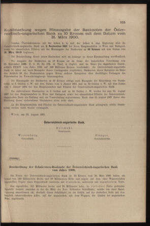 Verordnungs- und Anzeige-Blatt der k.k. General-Direction der österr. Staatsbahnen 19010824 Seite: 3