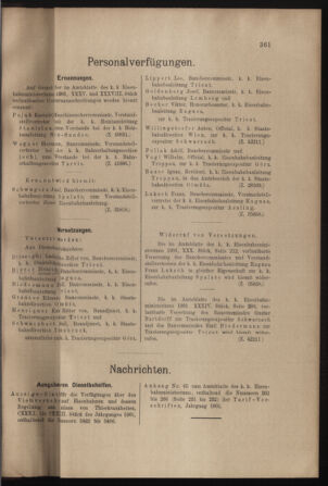 Verordnungs- und Anzeige-Blatt der k.k. General-Direction der österr. Staatsbahnen 19010921 Seite: 3