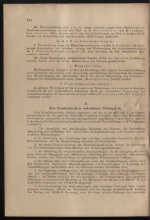 Verordnungs- und Anzeige-Blatt der k.k. General-Direction der österr. Staatsbahnen 19011011 Seite: 2