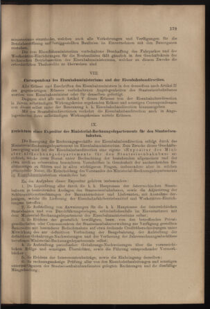 Verordnungs- und Anzeige-Blatt der k.k. General-Direction der österr. Staatsbahnen 19011011 Seite: 7