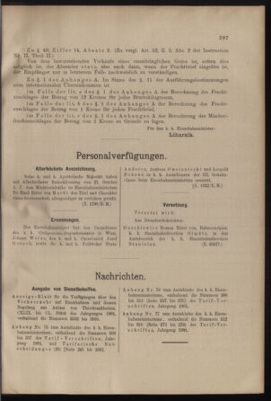 Verordnungs- und Anzeige-Blatt der k.k. General-Direction der österr. Staatsbahnen 19011102 Seite: 3