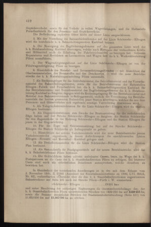 Verordnungs- und Anzeige-Blatt der k.k. General-Direction der österr. Staatsbahnen 19011116 Seite: 2