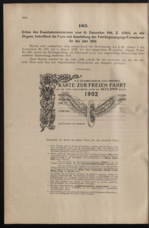 Verordnungs- und Anzeige-Blatt der k.k. General-Direction der österr. Staatsbahnen 19011221 Seite: 2