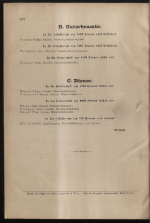 Verordnungs- und Anzeige-Blatt der k.k. General-Direction der österr. Staatsbahnen 19011221 Seite: 26