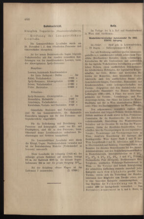 Verordnungs- und Anzeige-Blatt der k.k. General-Direction der österr. Staatsbahnen 19011221 Seite: 8