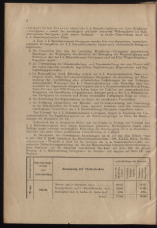 Verordnungs- und Anzeige-Blatt der k.k. General-Direction der österr. Staatsbahnen 19020104 Seite: 2