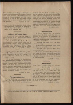 Verordnungs- und Anzeige-Blatt der k.k. General-Direction der österr. Staatsbahnen 19020104 Seite: 5