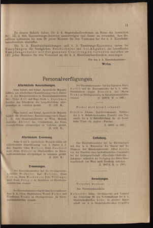 Verordnungs- und Anzeige-Blatt der k.k. General-Direction der österr. Staatsbahnen 19020111 Seite: 5