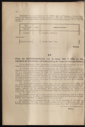 Verordnungs- und Anzeige-Blatt der k.k. General-Direction der österr. Staatsbahnen 19020201 Seite: 6