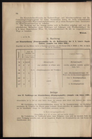 Verordnungs- und Anzeige-Blatt der k.k. General-Direction der österr. Staatsbahnen 19020304 Seite: 2