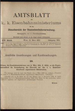 Verordnungs- und Anzeige-Blatt der k.k. General-Direction der österr. Staatsbahnen 19020322 Seite: 9