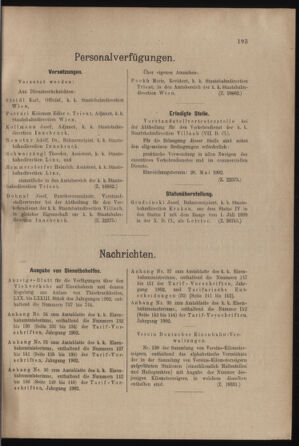 Verordnungs- und Anzeige-Blatt der k.k. General-Direction der österr. Staatsbahnen 19020517 Seite: 13