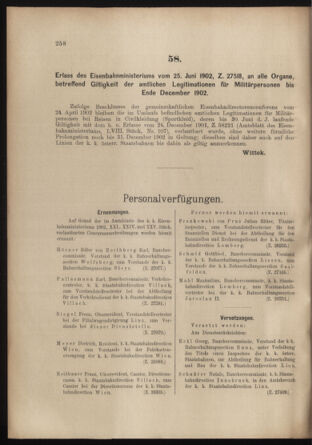 Verordnungs- und Anzeige-Blatt der k.k. General-Direction der österr. Staatsbahnen 19020628 Seite: 32